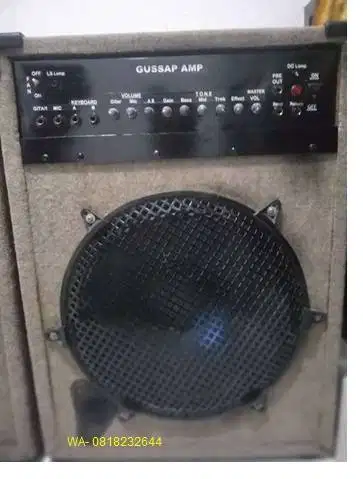 jual ampli-qiub gitar/keyboard speaker 15 inchi