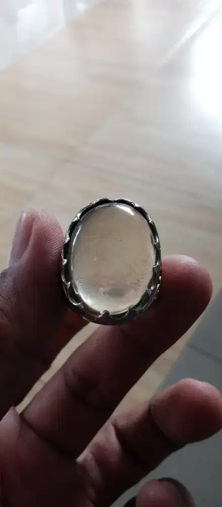 Batu cincin Smoky Quartz(kecubung kopi)