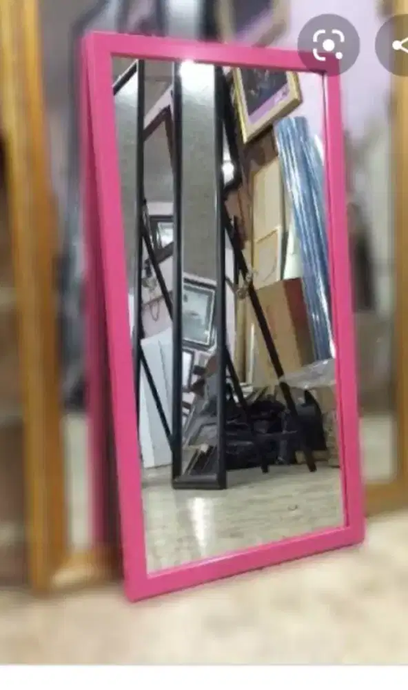 cermin minimaliz warna