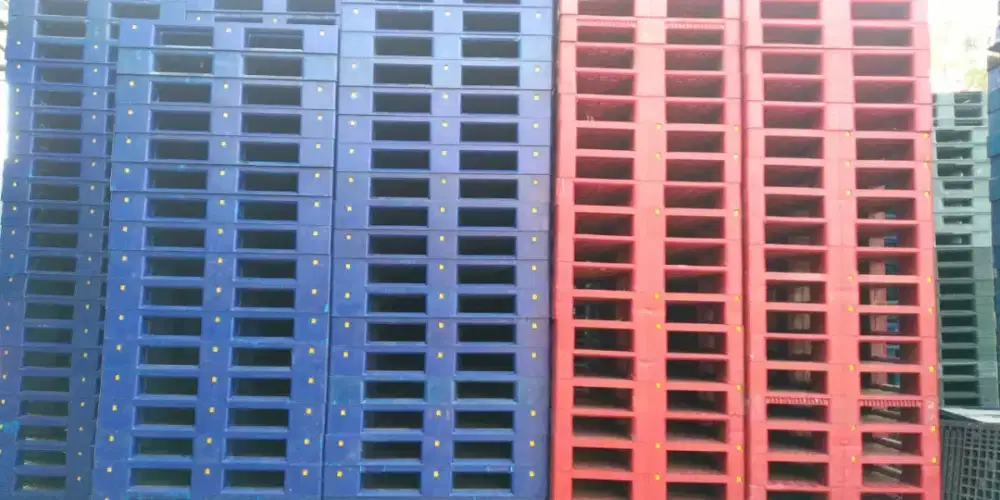 Pallet plastik box countainer keranjang