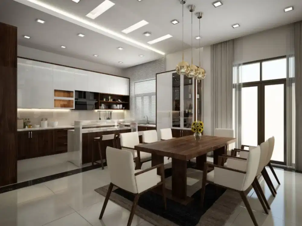 KITCHEN SET MINIMALIS TERBARU COSTUM