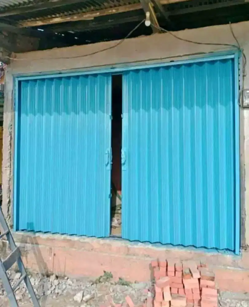 pintu folding gate dan rolling door