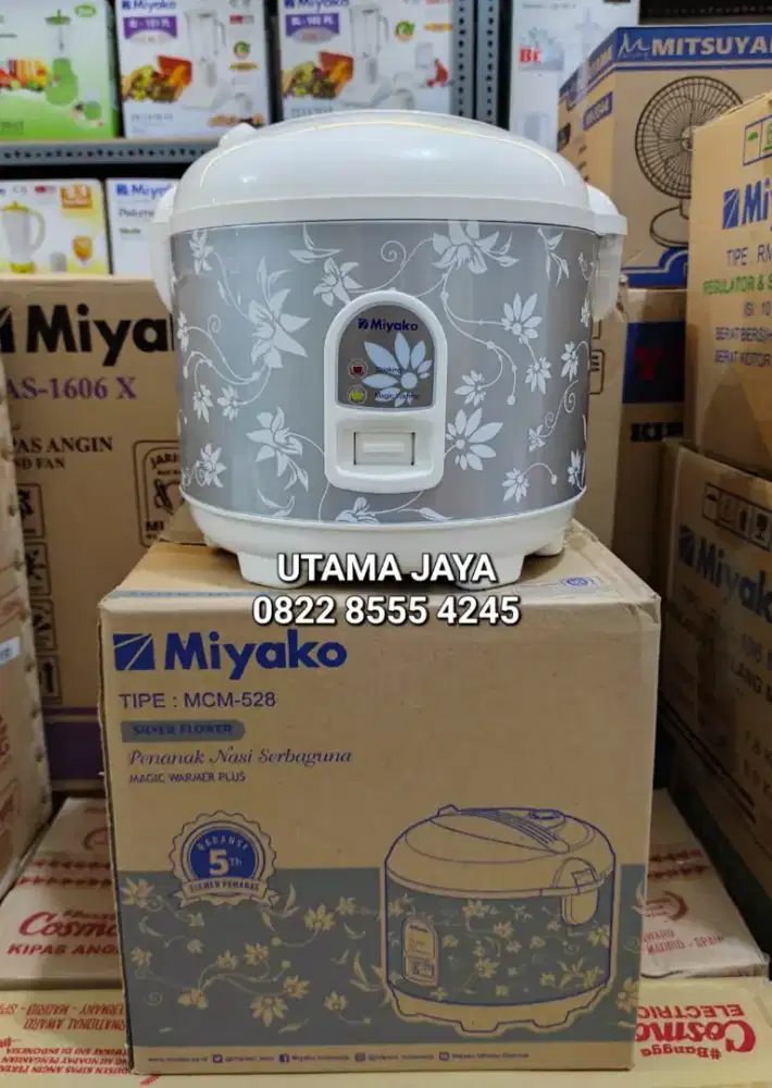 Rice cooker 1.8 liter Miyako MCM-528