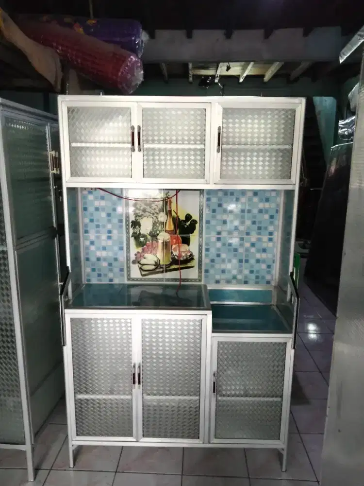 Rak piring  keramik pintu 3 list