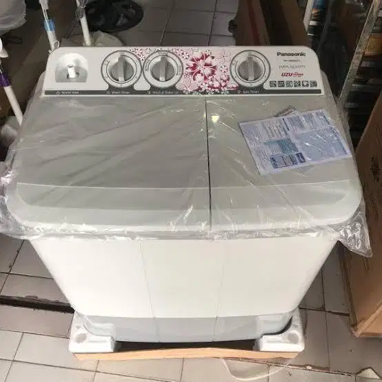 Mesin cuci Panasonic 8 kg 2 tabung