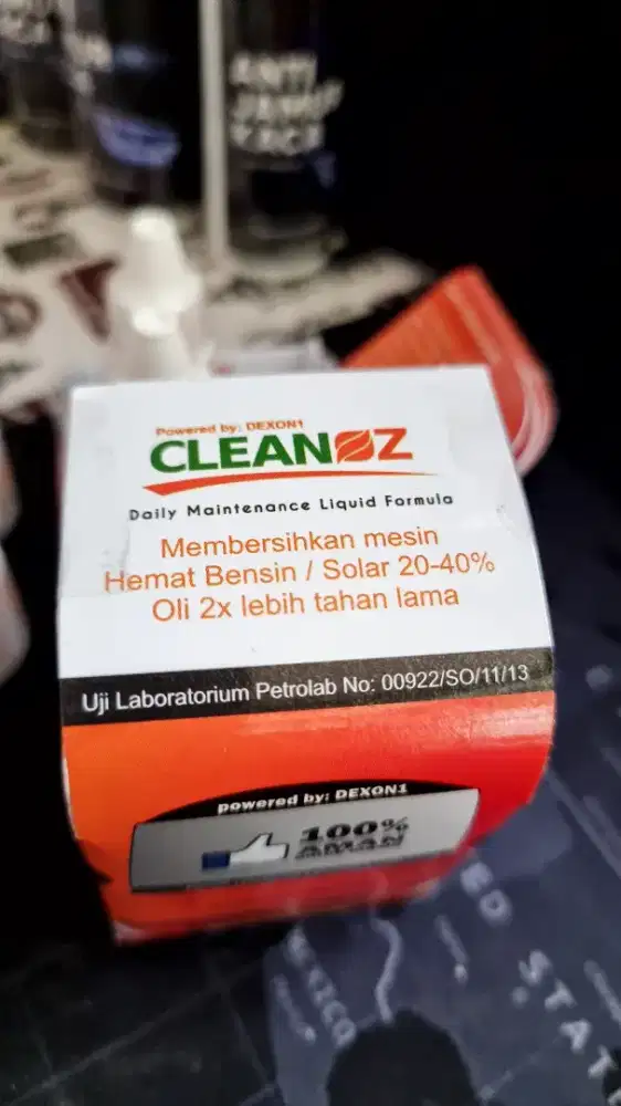 CLEANOZ pembersih kersk sisa.pembakaran di dalam mesin kendaraan
