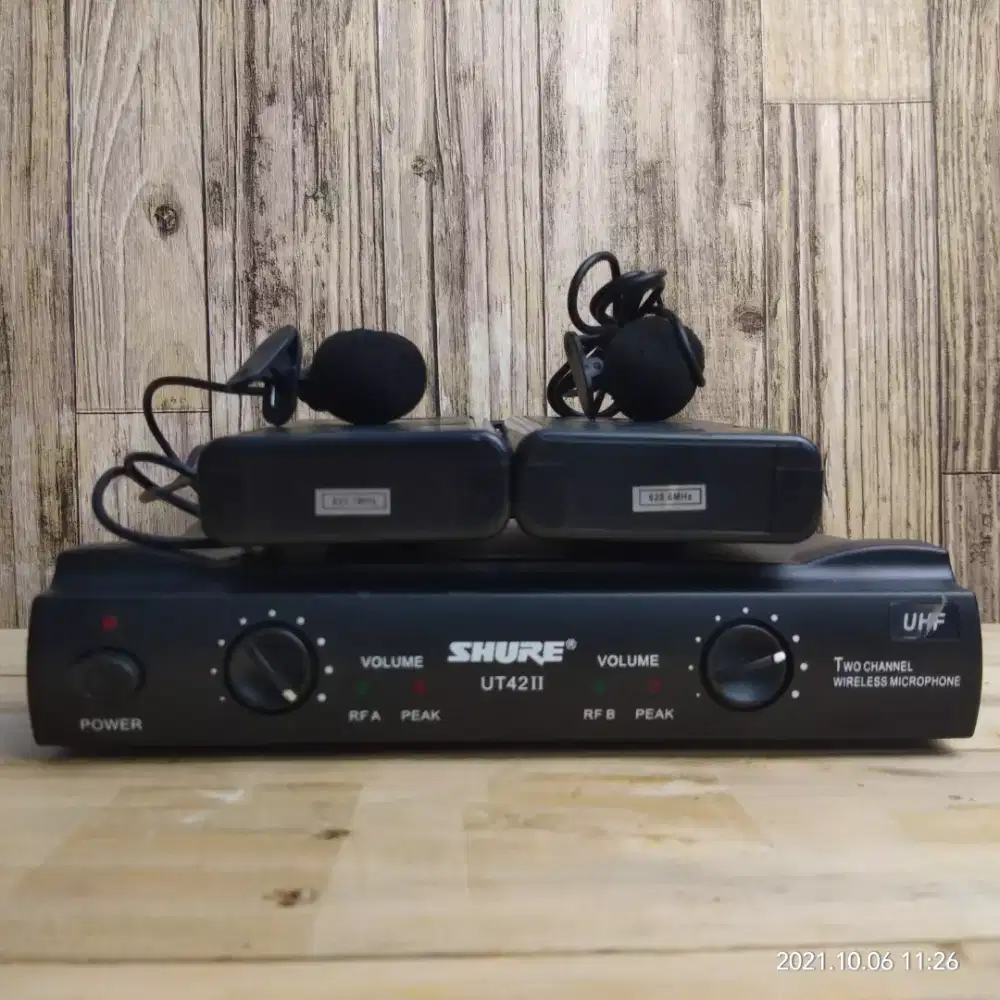 Shure UT 42 II|Microphone Wireless|Karaoke|Event|Virtual|Bekas