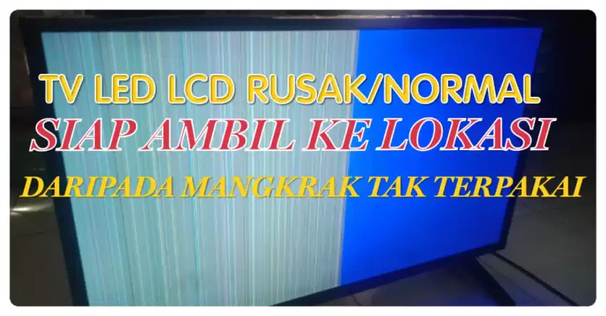 Tv led LCD jual beli dsb
