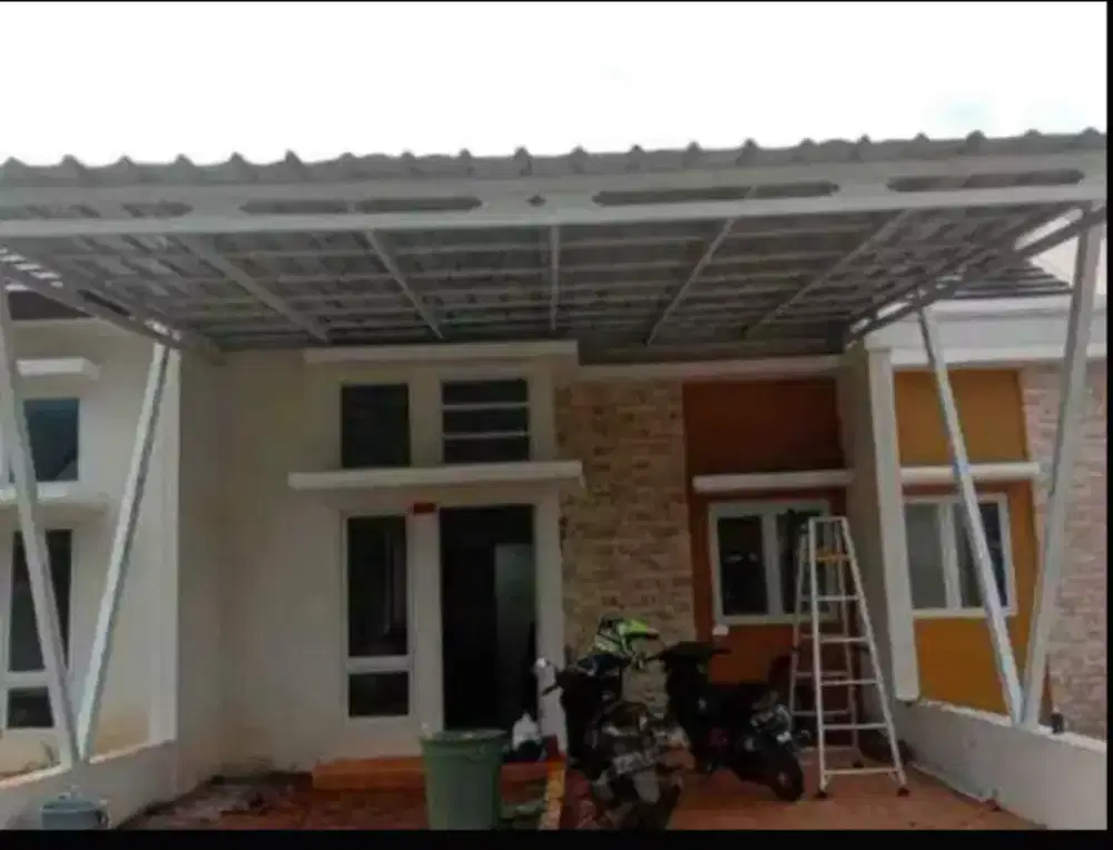 Kanopi bajaringan atap alderon single#10059