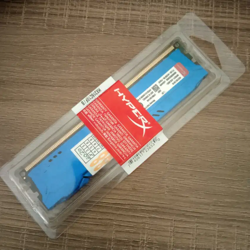 RAM DDR3 8GB Kingstone Hyper X Gaming PC 12800 Garansi 1 tahun