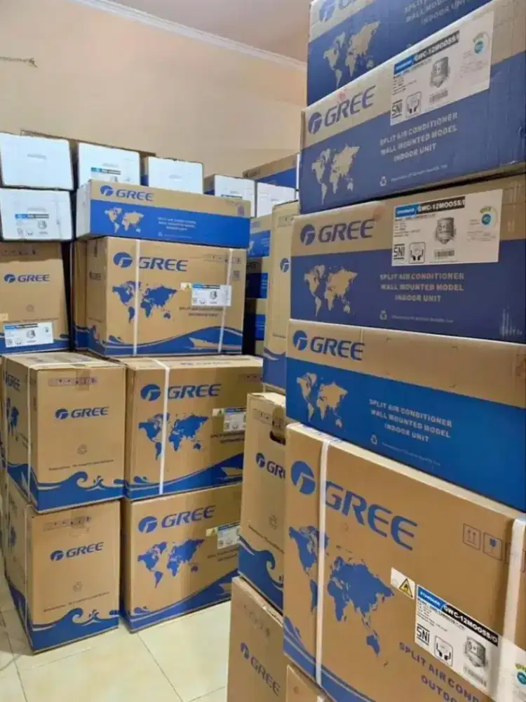 AC Gree Stok Ready 05PK 1/2 PK Unit baru