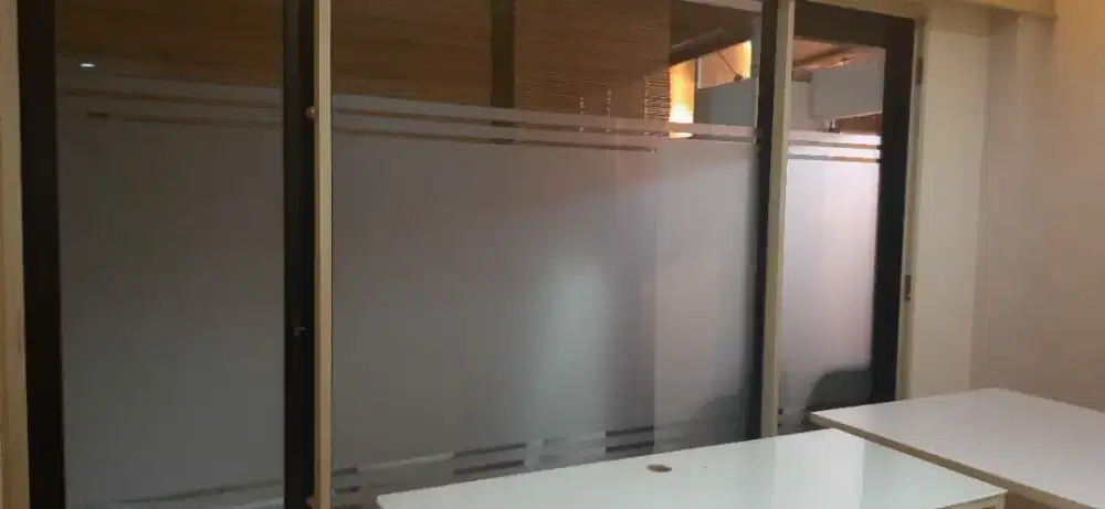 Jasa stiker buram/Sandblast