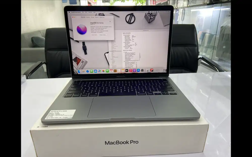 MACBOOK PRO 2020 (TOUCHBAR ) RAM 8/256 INTEL CORE i5