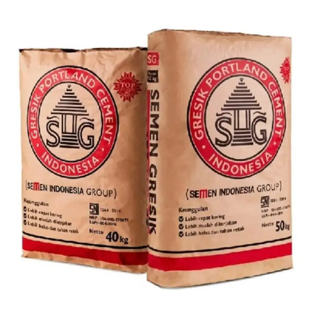 Sedia Semen Gresik 40 kg