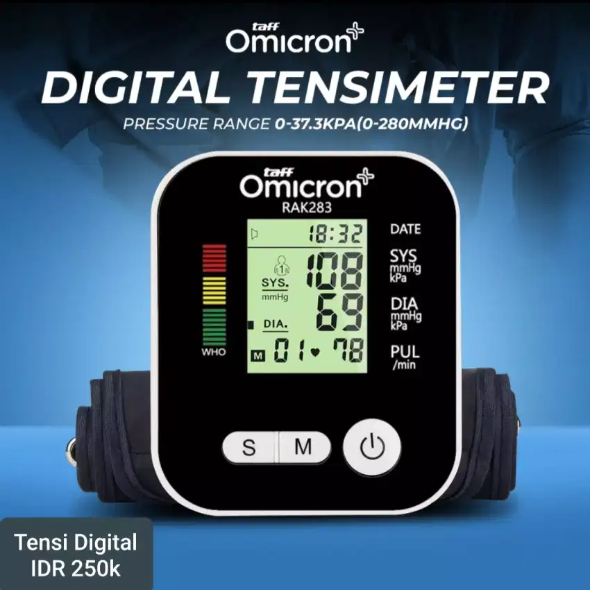 Alat Kesehatan Tensi Digital