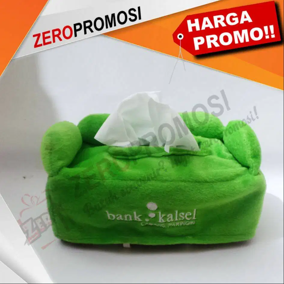 Bordir Tempat Tissue Souvenir Murah Promosi