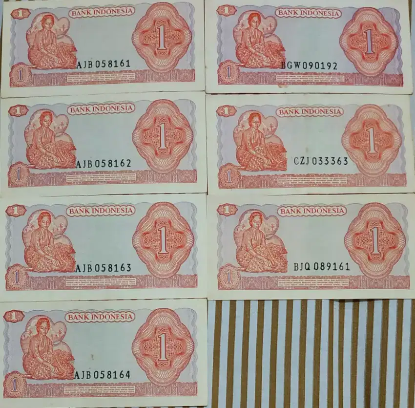 Uang Kuno Satu Rupiah Tahun 1969 Baru