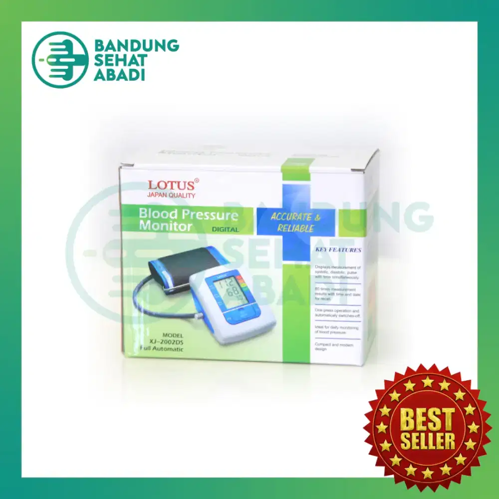 TENSIMETER DIGITAL Pengukur Tekanan Darah LOTUS Digital