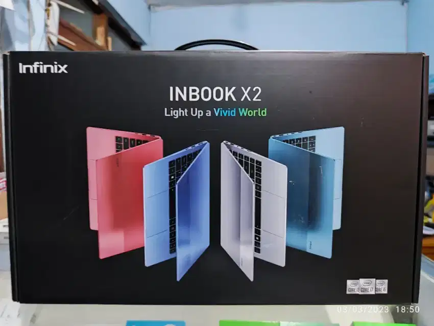 Laptop Infinix X2 Core I3 4/256 Gb Newsegelbox Garansi Resmi 1 Tahun