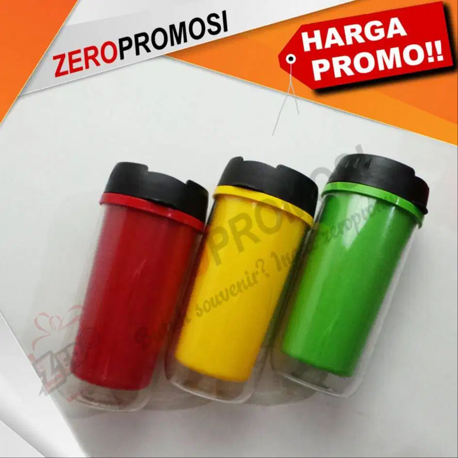 Tumbler Laguna Insert Paper Tutup Hitam Promosi