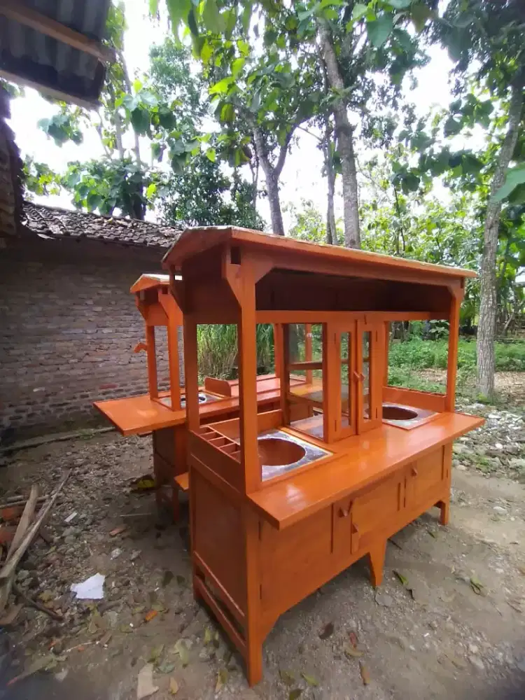 Gerobak mie ayam bakso dan angkringan bayar ditempat