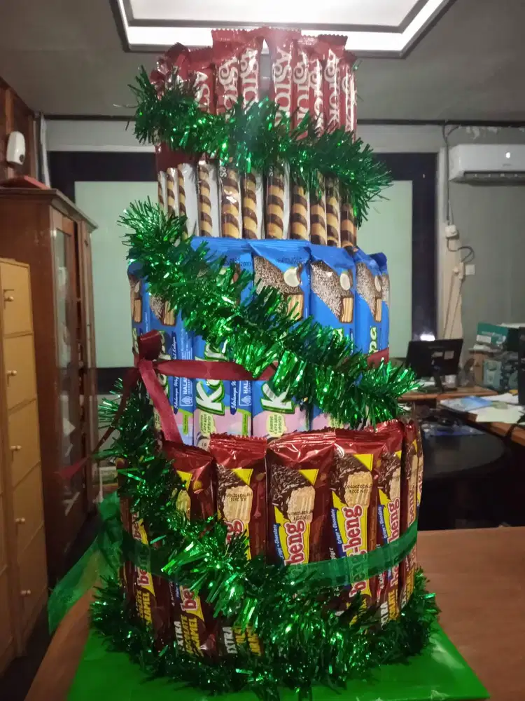 Kue Snack Ulang Tahun /Snack Tower/Kue Tingkat Snack