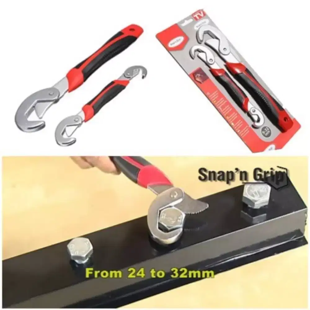 Snap n grip kunci Inggris serba guna