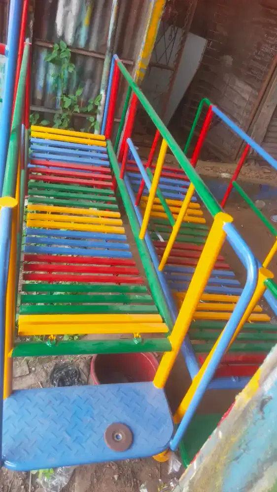 Dijual mainan jembatan goyang untuk sekolah PAUD TK dan taman