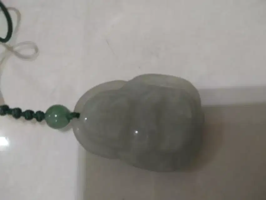 Kalung giok Budha Ju lai.bawa dr Taiwan.