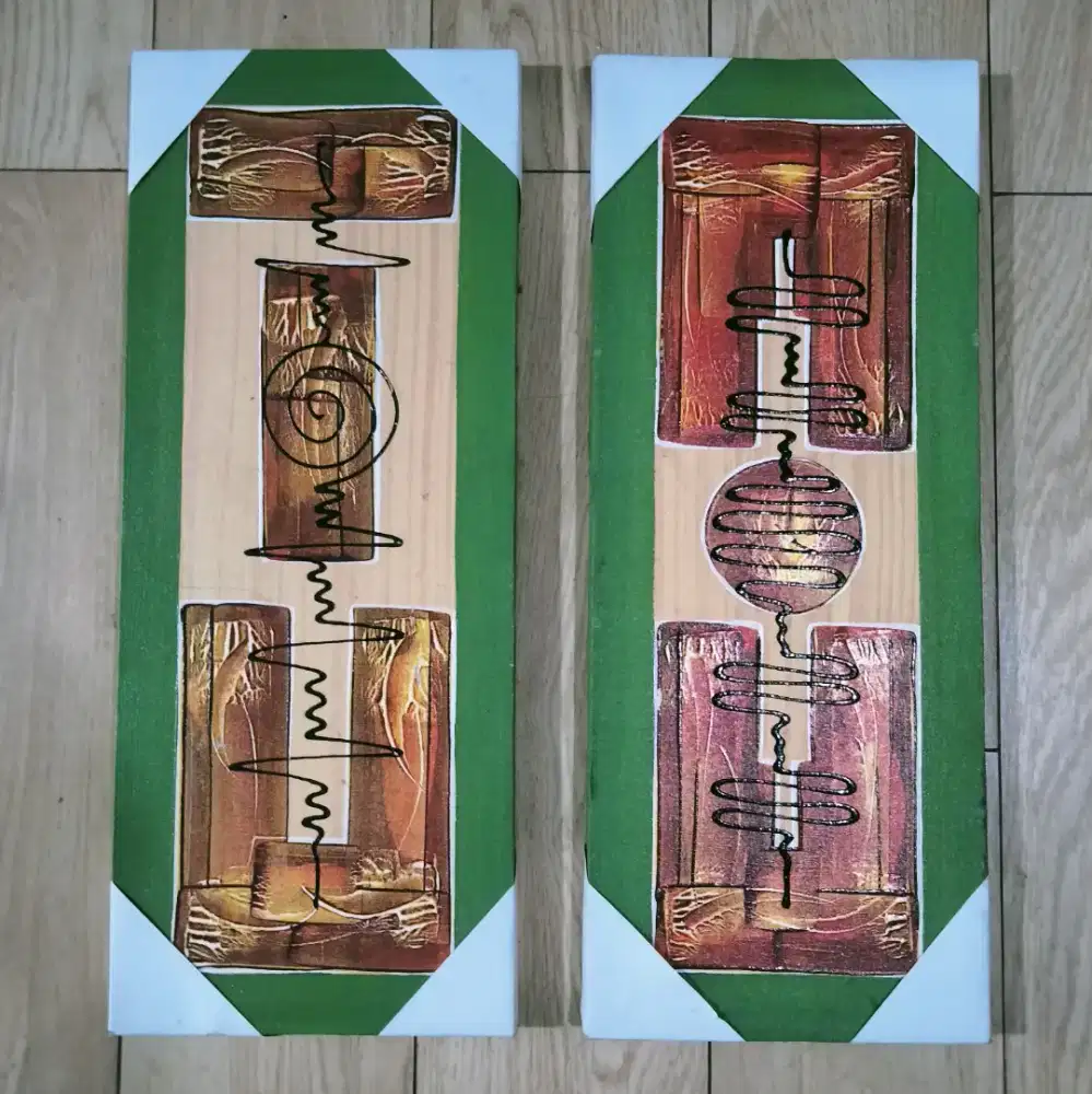 Dijual lukisan kanfas 1 set