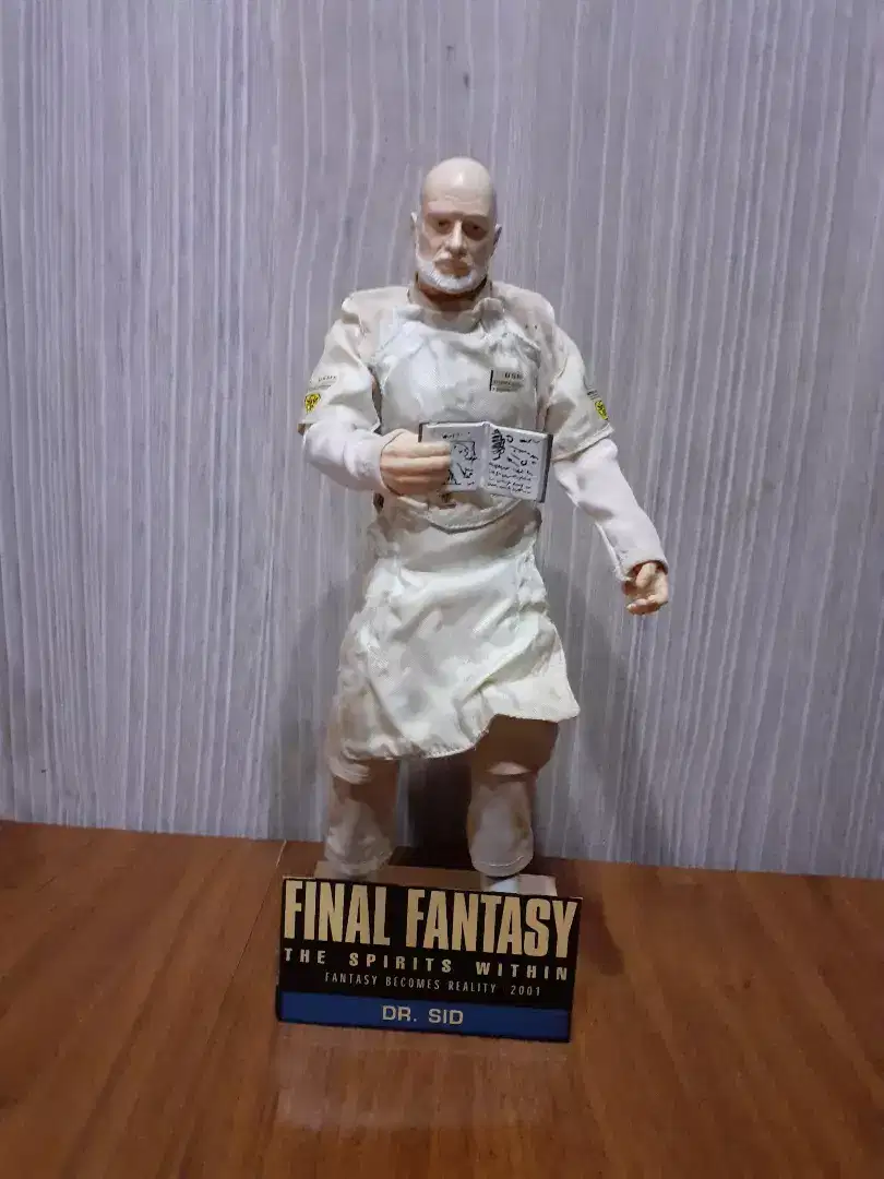 Final fantasy figure Dr. Sid murmer aja