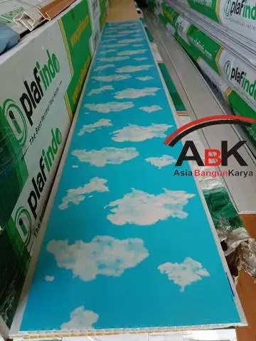 PLAFINDO PLAFON PVC atau PLAFON MOTIV + JASA PSANG HARGA BEDA