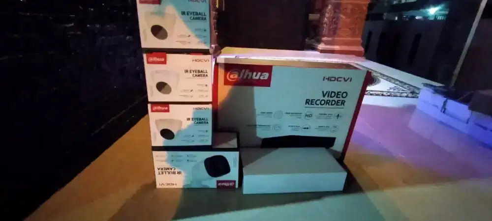 PAKET 2 KAMERA DAHUA 2.0 MP DAN JASA PEMASANGAN LENGKAPP MURAH