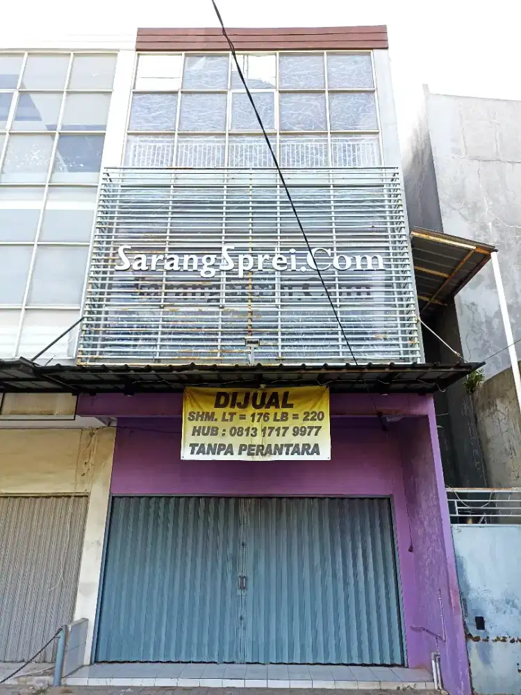 Ruko 3 Lantai dijual di Jalan Proklamasi Cimone Tangerang