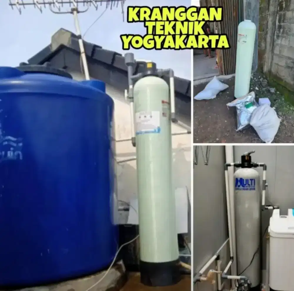 (KRANGGAN TEKNIK)filter air sumur solusi air keruh dan bau