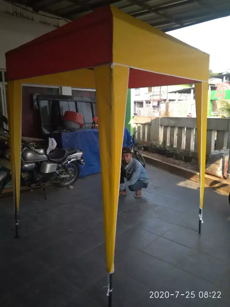 Tenda bazar bongkr psang dn lipat Baru ya