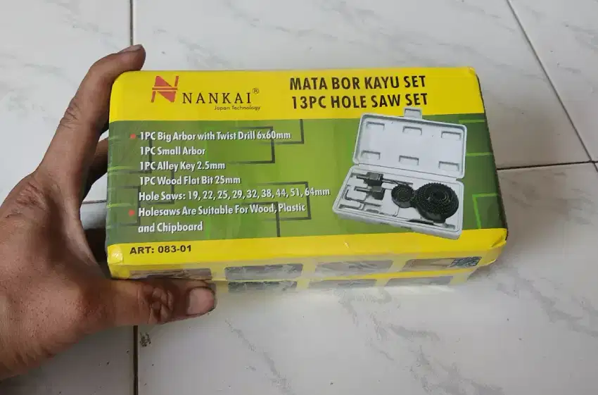 Mata hole Saw/pelubang pipa/hidroponik/bor lubang
