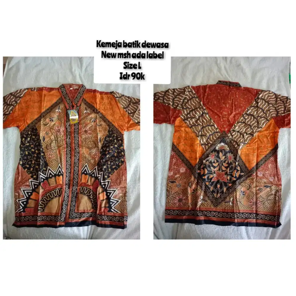 Kemeja batik new