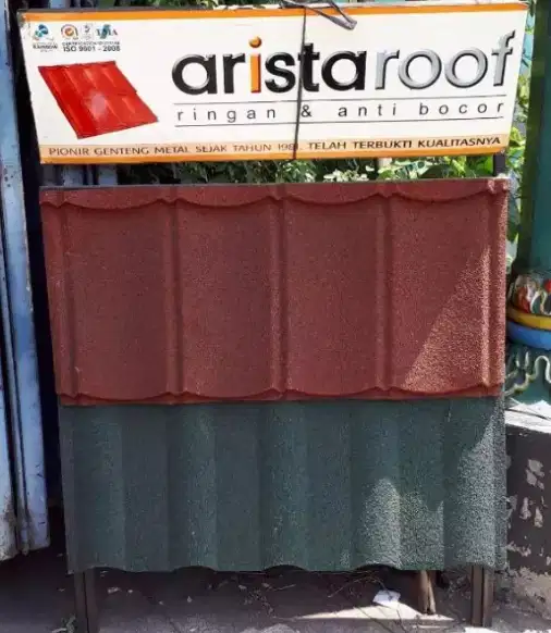 Jual Genteng Metal / Berpasir Arista Roof JOGJA