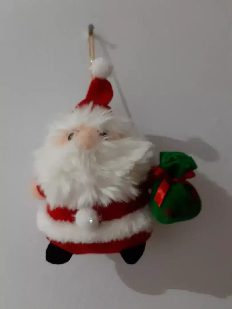 Boneka santa claus hiasan Pohon Natal atau souvenir natal