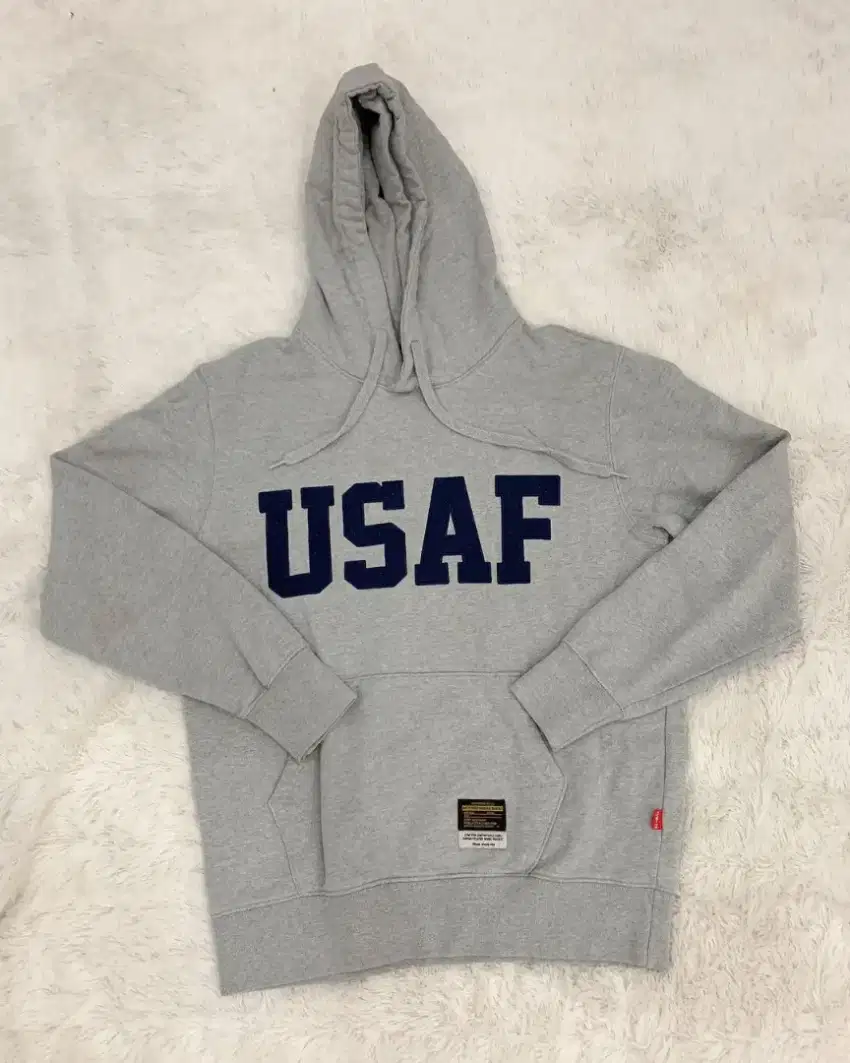 Hoodie USAF grey