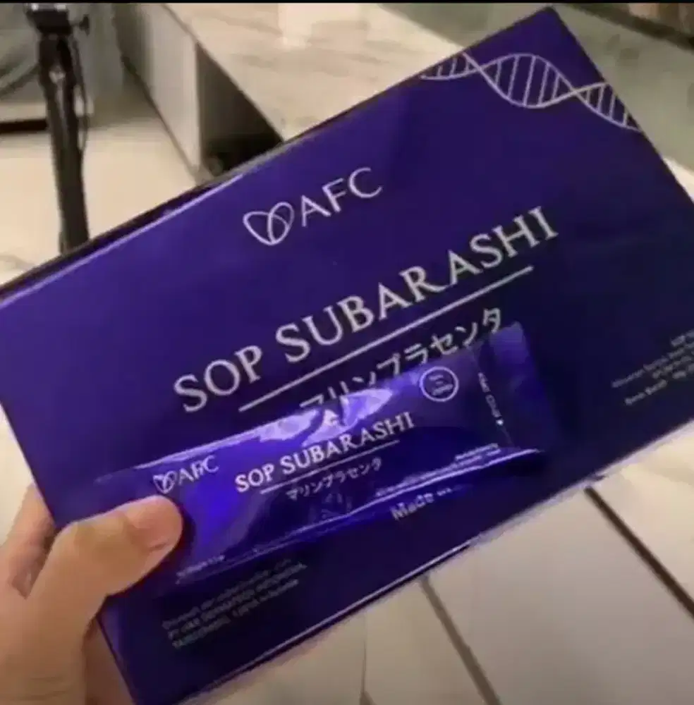 Promo SOP SUBARASHI Gold BERSEGEL STEMCELL