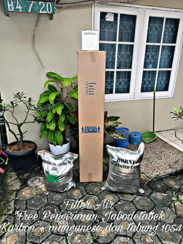Filter air rumah free ongkir sampai tempat