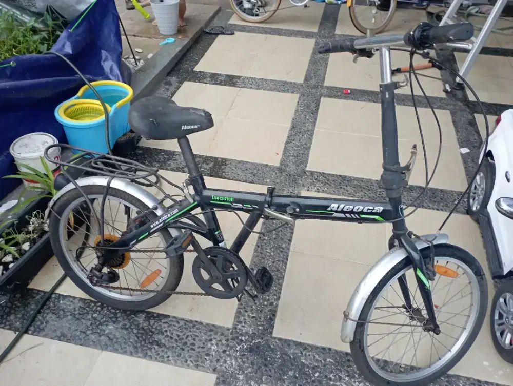 Siap jual Sepeda lipat aleoca