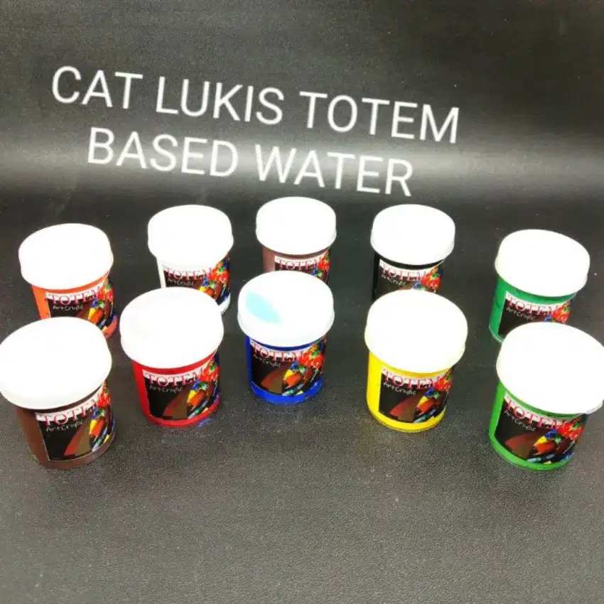 CAT AKRILIK TOTEM ARTKRILIK WATER BASED CAT AIR TEKSTUR MURAH 20 ML