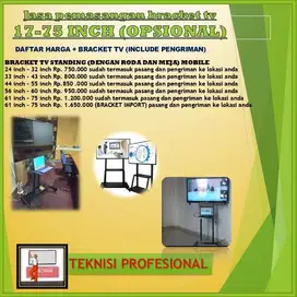 Bracket standing tv/braket standing tv Universal, breket stand murah