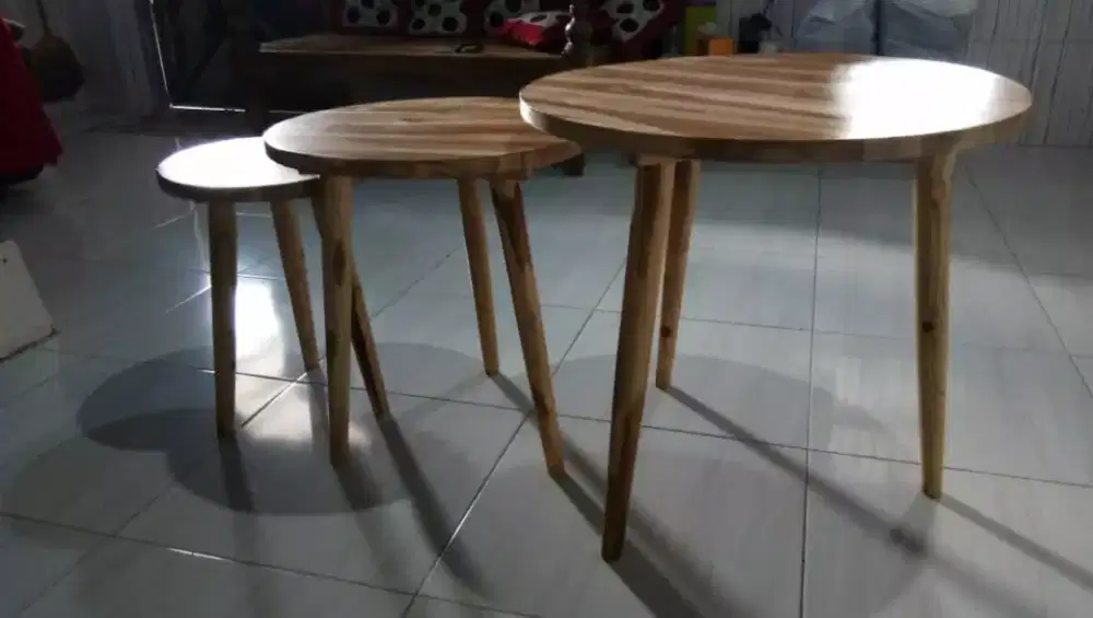 Meja Triple set