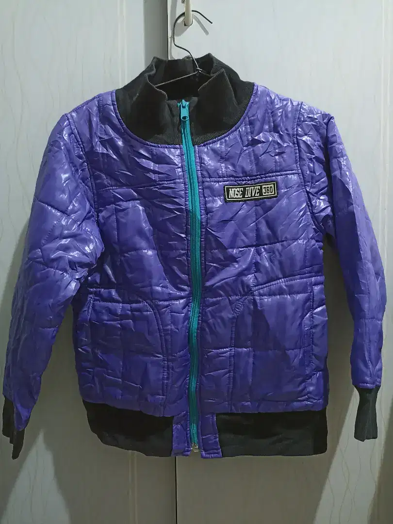 Jaket anak bulu angsa brand Junk Store original size 5-7thnan