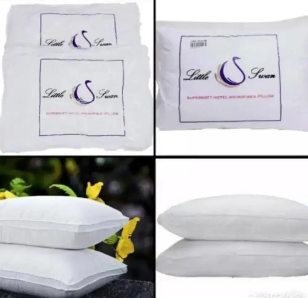 Paket Isi 4Bantal  - Bisa 2bantal & 2guling/ Bantal Hotel Bintang Lima