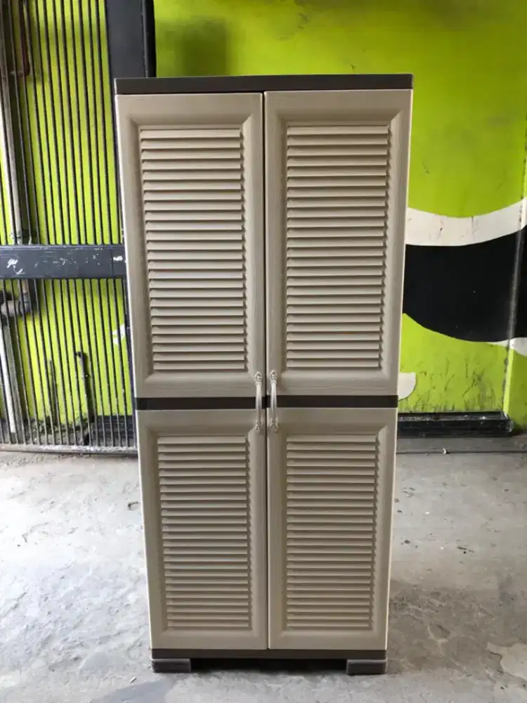 Lemari Baju Plastik 2 Pintu / Lemari Pakaian Plastik 2 Pintu 13